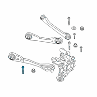 OEM 2012 BMW X5 Hex Screw With Collar Diagram - 33-32-6-764-966