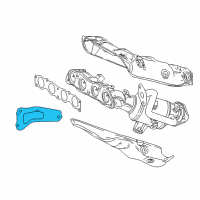 OEM 2022 Toyota Prius Prime Mount Bracket Diagram - 17118-37090