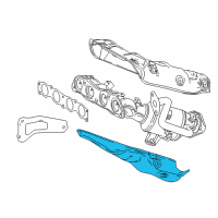 OEM 2020 Toyota Corolla Lower Shield Diagram - 17168-37120