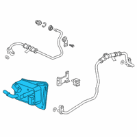 OEM 2021 Chevrolet Blazer Oil Cooler Diagram - 24290617