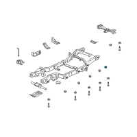 OEM 2005 Hummer H2 Upper Insulator Diagram - 10358347