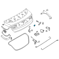 OEM Lincoln Lock Switch Diagram - FP5Z-54432A38-AA