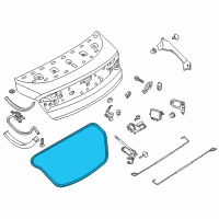 OEM 2018 Lincoln MKZ Weatherstrip Diagram - DP5Z-5443720-B