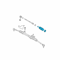 OEM Ford Boot Kit Diagram - AL8Z-3332-A