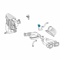 OEM 2003 Toyota Celica Air Cleaner Assembly Valve Diagram - 90910-12220