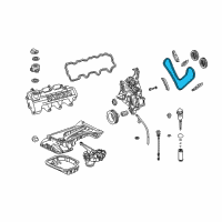 OEM 2005 Chrysler Crossfire Chain-Timing Diagram - 5098404AA