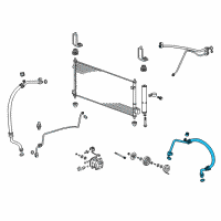 OEM Honda Fit Hose, Discharge Diagram - 80315-TF0-G01