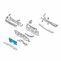 OEM Mercury Milan Insulator Diagram - 7E5Z-54017A40-A