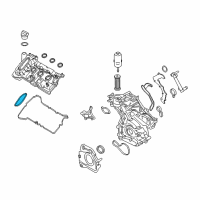 OEM 2017 Lincoln MKZ Gasket Diagram - FT4Z-6584-B