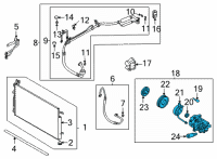 OEM 2022 Hyundai Tucson COMPRESSOR ASSY Diagram - 97701-L1800