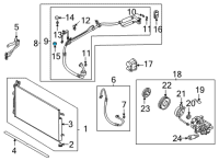 OEM 2020 Kia Niro EV Cap-Charge Valve Diagram - 97811H9150