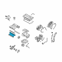 OEM 2009 Kia Rondo Manifold Assembly-Intake Diagram - 283103E000