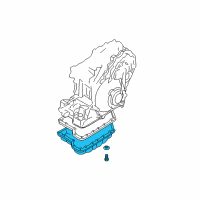 OEM Nissan Murano Pan Assy-Oil Diagram - 31390-1XD00