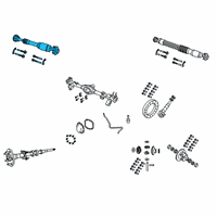 OEM 2020 Jeep Wrangler Shaft-Drive Diagram - 68272536AE