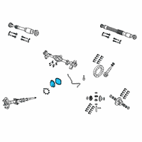 OEM 2019 Jeep Wrangler Cover-Differential Diagram - 68401295AA