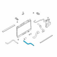 OEM 2003 Nissan Frontier Hose-Flexible Diagram - 21631-8B401