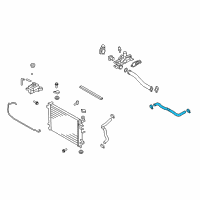 OEM Kia Rondo Hose-Radiator Upper Diagram - 254141D100