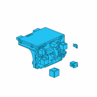 OEM 2003 Saturn Ion Body Control Module Assembly Diagram - 15797057