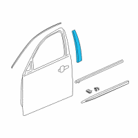 OEM 2013 Cadillac XTS Applique Diagram - 22921568