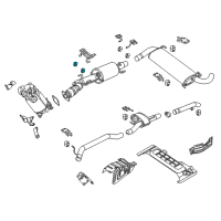 OEM 2015 Ram ProMaster 3500 ISOLATOR-Exhaust Diagram - 68120293AA
