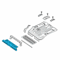 OEM 2019 Ford Transit Connect Front Floor Pan Diagram - KV6Z-6111160-A