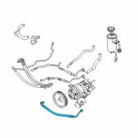 OEM 2002 BMW 745Li Expansion Hose Diagram - 32-41-6-753-819