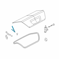 OEM Ford Taurus Support Strut Diagram - 5G1Z-54406A10-AB