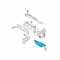 OEM 2014 Toyota Prius V Lower Insulator Diagram - 17168-37110