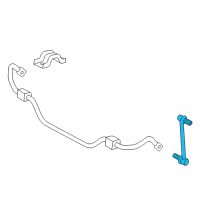 OEM 2001 Chrysler LHS Link-SWAY ELIMINATOR Diagram - 4782254AB