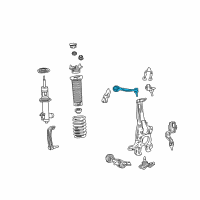 OEM 2021 Toyota Mirai Front Arm Diagram - 48610-59155