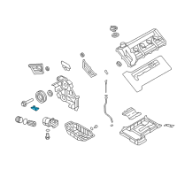 OEM 2010 Hyundai Genesis Gasket-Oil Filter Diagram - 26319-3F400