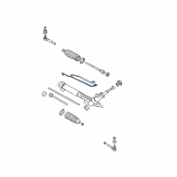 OEM 2012 Chevrolet Colorado Pipe Asm, Steering Gear (Long) Diagram - 19133632