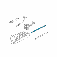 OEM 2015 Honda Pilot Tool Assy., Jack Diagram - 89320-SJC-A01