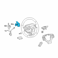 OEM Lexus Switch Assembly, Transmission Diagram - 84610-53110