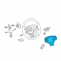 OEM 2016 Lexus NX200t Switch Assembly, Steering Diagram - 84250-78030