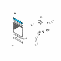 OEM 2009 Scion xD Tank Diagram - 16441-23170