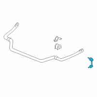 OEM 2000 Acura RL Link, Right Front Stabilizer Diagram - 51320-SZ3-013