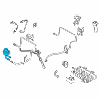 OEM 2007 Mercury Milan Purge Control Valve Diagram - 4U5Z-9C915-CA