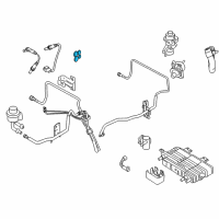 OEM 2018 Lincoln MKZ EGR Valve Gasket Diagram - 1S7Z-9D476-AA