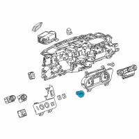 OEM 2016 Chevrolet Suburban Switch Diagram - 23193702