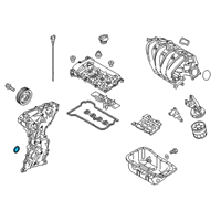 OEM 2016 Scion iA Front Cover Seal Diagram - 90118-WB427