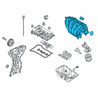 OEM Scion Intake Manifold Diagram - 17120-WB002