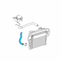 OEM 2007 Jeep Commander Hose-Radiator Outlet Diagram - 5181531AA