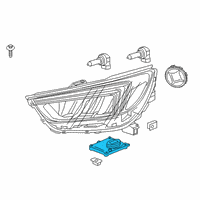 OEM 2018 Buick Encore Module Diagram - 42532768