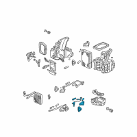 OEM Honda Odyssey Valve Assembly, Expansion Diagram - 80221-S0X-A51