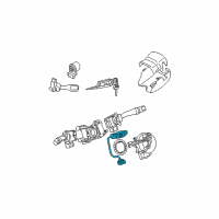 OEM 2004 Toyota 4Runner Sensor Diagram - 89245-34010