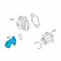 OEM 2007 Dodge Sprinter 2500 Fitting-COOLANT Diagram - 68014141AA