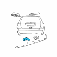 OEM 2007 Chrysler Town & Country Sensor-Park Assist Diagram - 1BG52RXFAA