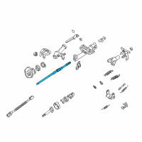 OEM Toyota Land Cruiser Main Shaft Diagram - 45210-60091