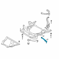 OEM 2017 BMW X5 Bottom Rubber Mount Wishbone, Right Diagram - 31-12-6-864-822